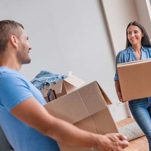 couple moving in